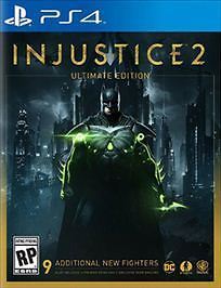 Injustice 2: Ultimate Edition (Sony PlayStation 4, 2017)