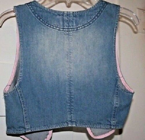 Gilet En Jean H&M Taille 12/13 Ans Fille - État Impeccable - Occasion Très Bon état
