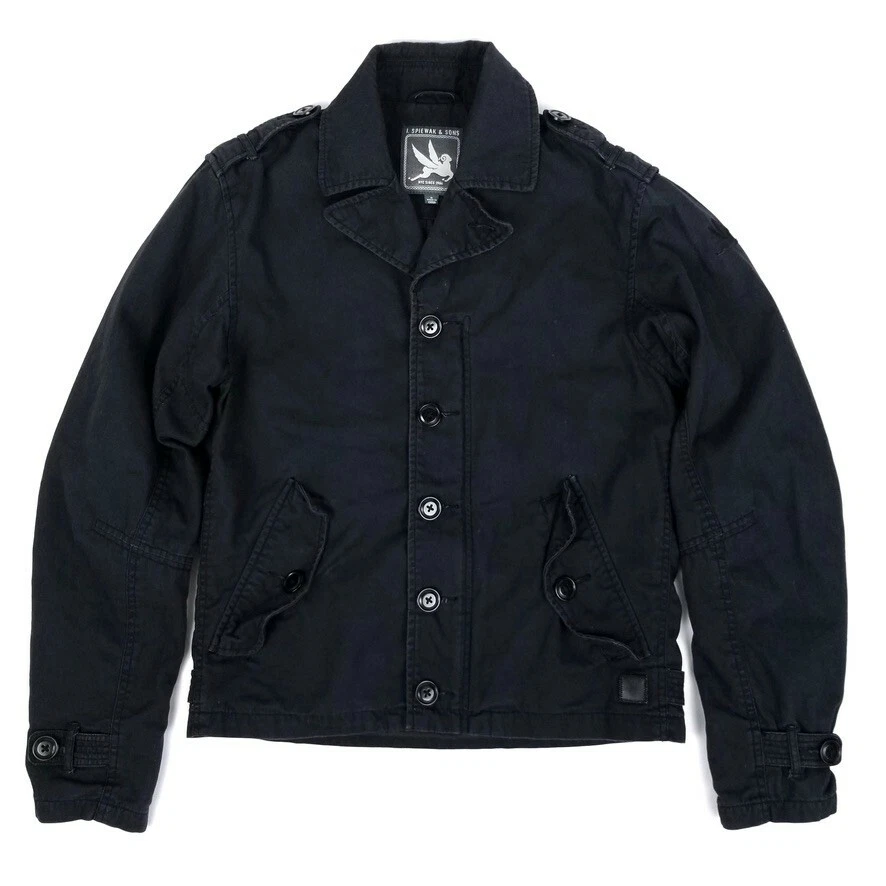 I. SPIEWAK & SONS | Navy Military Field Jacket S | eBay