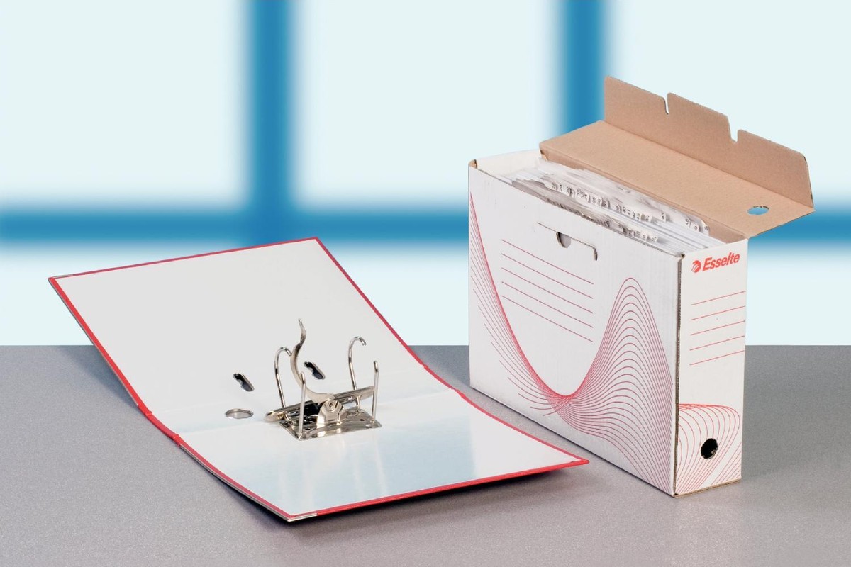 Esselte Archiv-Box 'Boxy 100' - Stabile Aufbewahrungsbox Für Dokumente & Ordner