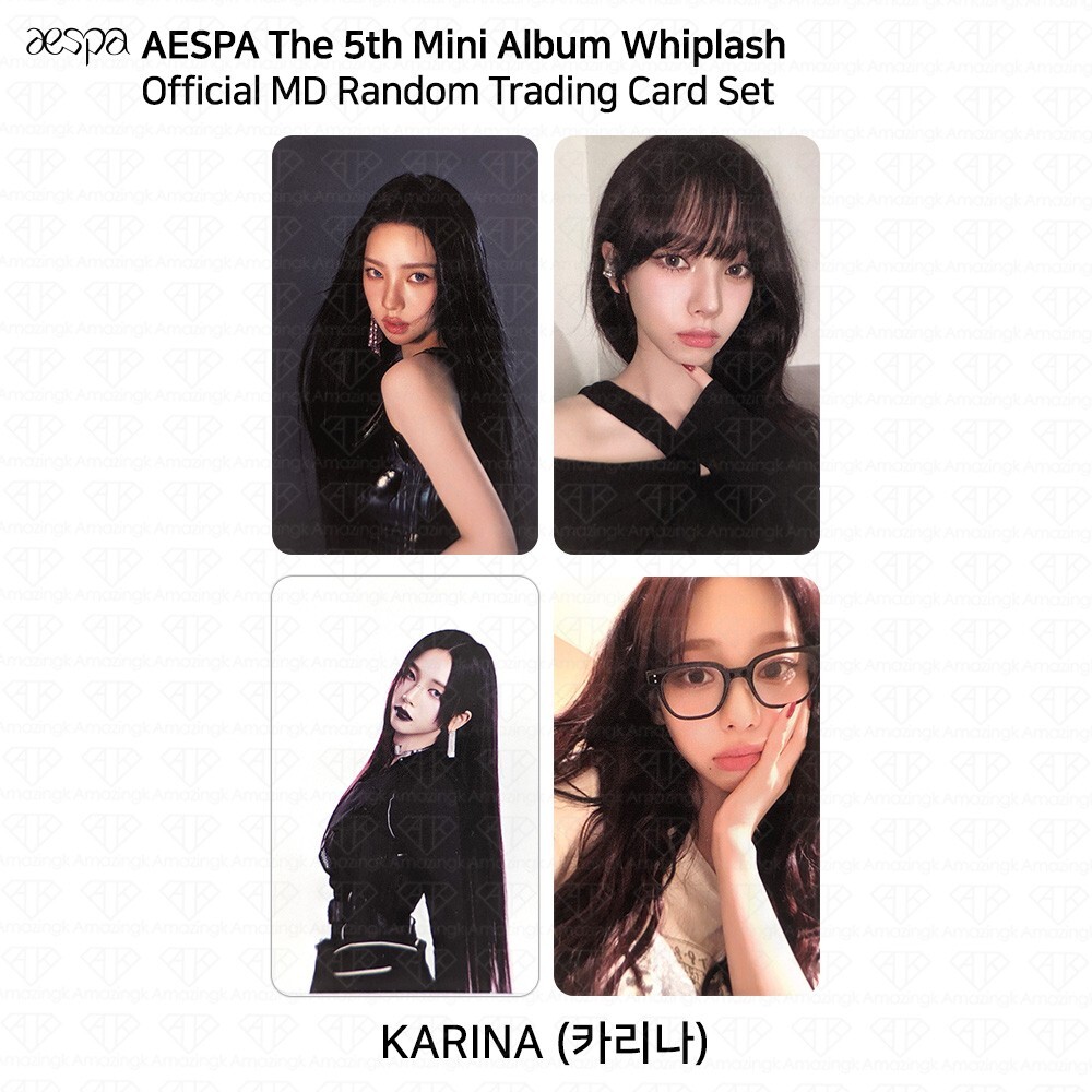 Aespa 5th Mini Album Whiplash POP UP Official MD Random Aespa 5th Mini Album Whiplash POP UP Official MD Random