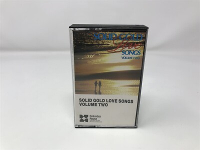 Solid Gold Love Songs - Volume Two 2 - Audio Tape Cassettte - RARE