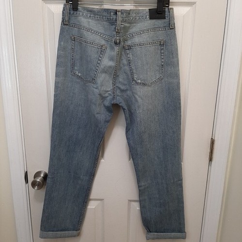 NWT Rails Women's Beckett Medium Vintage Wash Boyfriend Distressed Jeans Size 29 - 第 5/14 張圖片