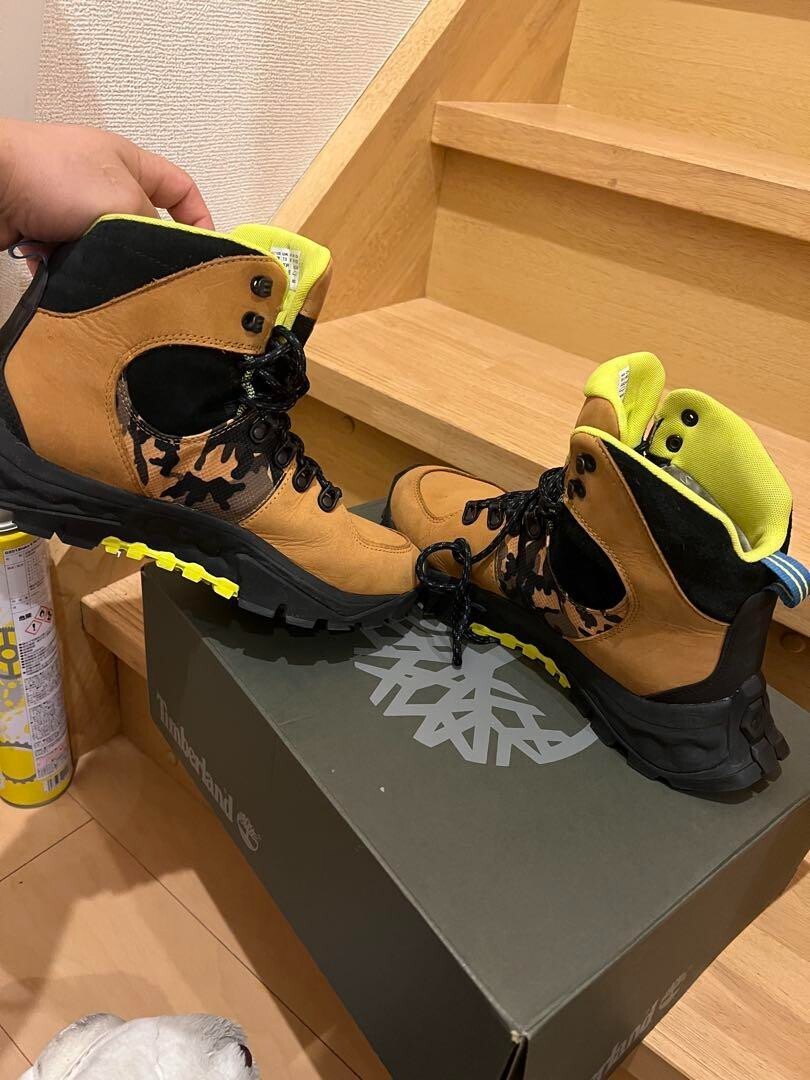 Timberland Solar Ridge Gtx Mid Hiker Shoes Boots Beige Size Men's