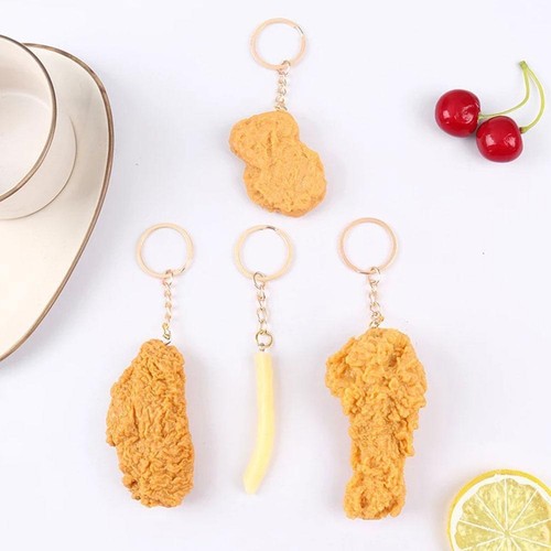 Chicken Nugget Keyring - Jokes Funny Novelty Keychain Gifts Birthday Toys - Picture 7 of 16