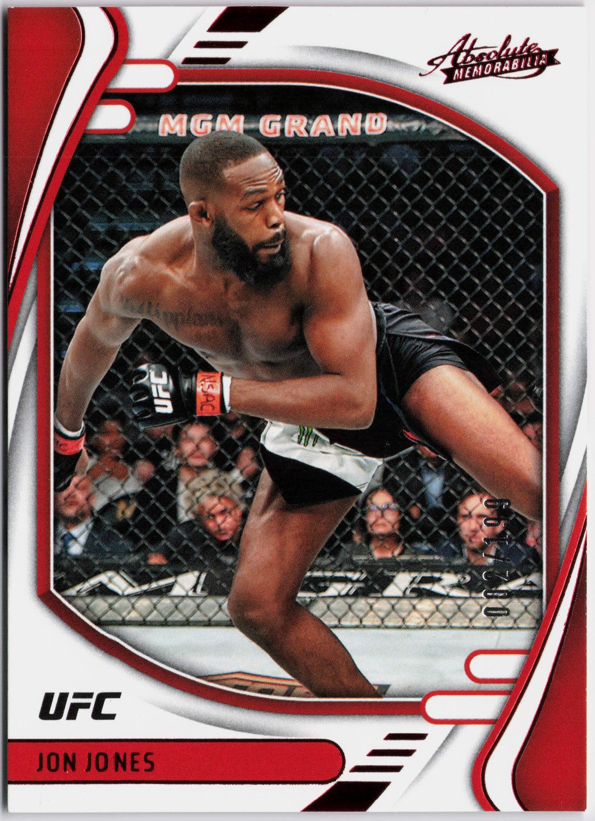 2022 Panini Chronicles UFC #127 Jon Jones Red #/199