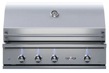 Delta Heat 38 Inch Propane Grill with Rotisserie