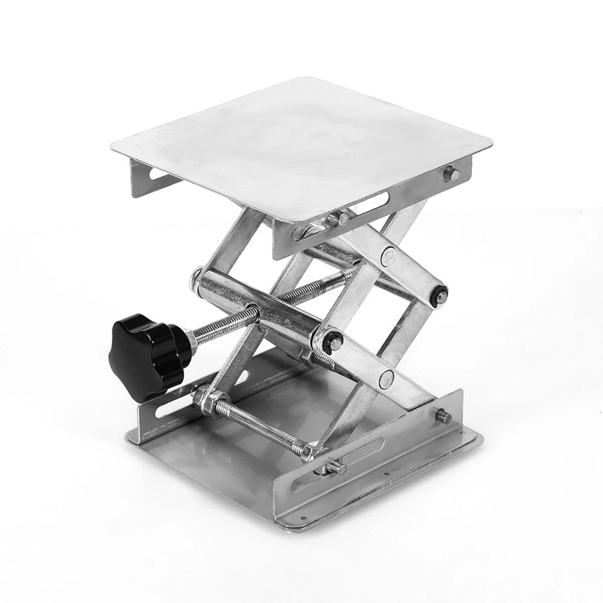Laboratory Lift Stainless Steel Scissor Stand For Lab Use 100x100mm