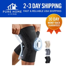 Patella Gel Knee Support Sleeves - Ideal for Running, Hiking & Multi-Sport Use