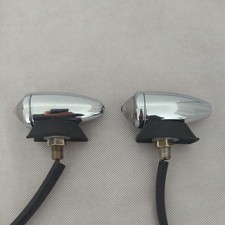 Pair of Genuine Vintage Classic Lucas 516 Side Lights