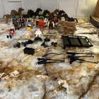 Vintage Playmobil Parts Western -Horses saddles, Pirate, Castle, Stagecoach