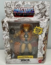 Masters of the Universe Origins Sketchbook Series Concept Art Spikor Figure NIB