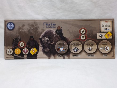 (5) Scythe Board Game Faction Mech Boards - Picture 7 of 7