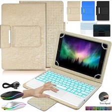 Touchpad Backlit Keyboard with Case For Xiaomi Pad 5 6 7 8 Redmi Pad SE/2 Pro 11