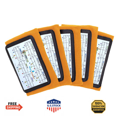5-Pack Youth Football Play Wristbands - QB Playbook Gear - Durable & Comfy