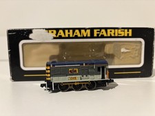 Graham Farish 371-000 N Gauge Class 08 Shunter Railfreight Distribution Grey