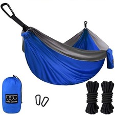 Double Person Hammock with Ropes for Outdoor Camping Adventures
