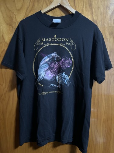 Vintage 2003 Mastodon Remission T Shirt Size Medium