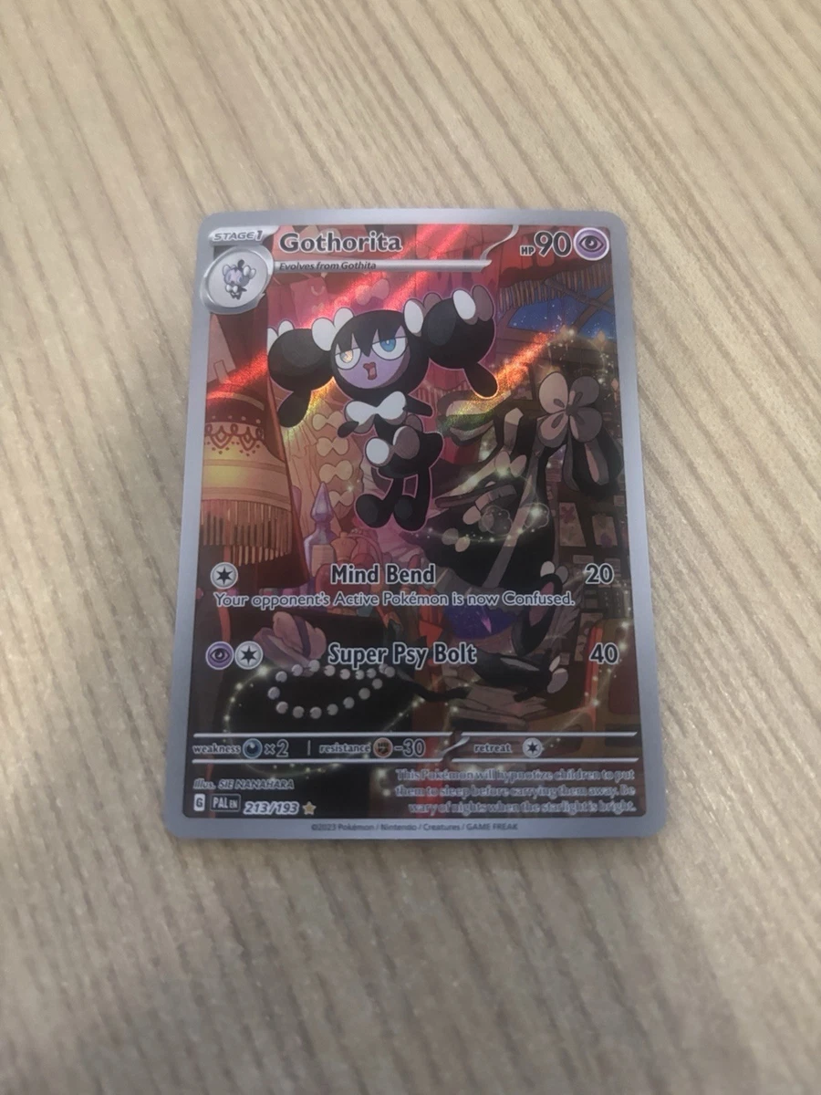 gothorita pokemon card value Gothorita 213/193 Sv02: Paldea Evolved for sale