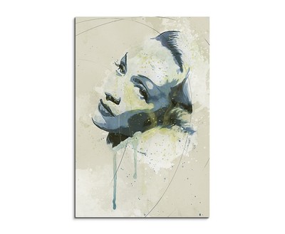 60x90cm Marlene Dietrich Aqua Aqua Art Wandbild