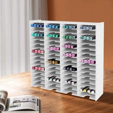 60Slots Ink Pad Storage Holder,Stamp Pad Organizer,Tabletop Ink Pad Storage Rack