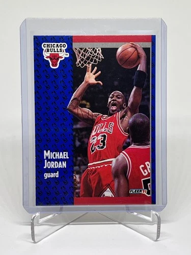 1991-92 Fleer Michael Jordan #29 Chicago Bulls