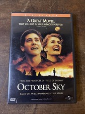 DVD October Sky Jake Gyllehaal With Special Features