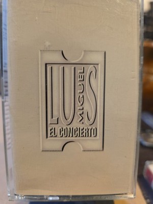 Cassette Luis Miguel En Concierto Wea Records 1995