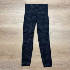SPANX Seamless High Waist Leggings Women's L Color Black/Gray