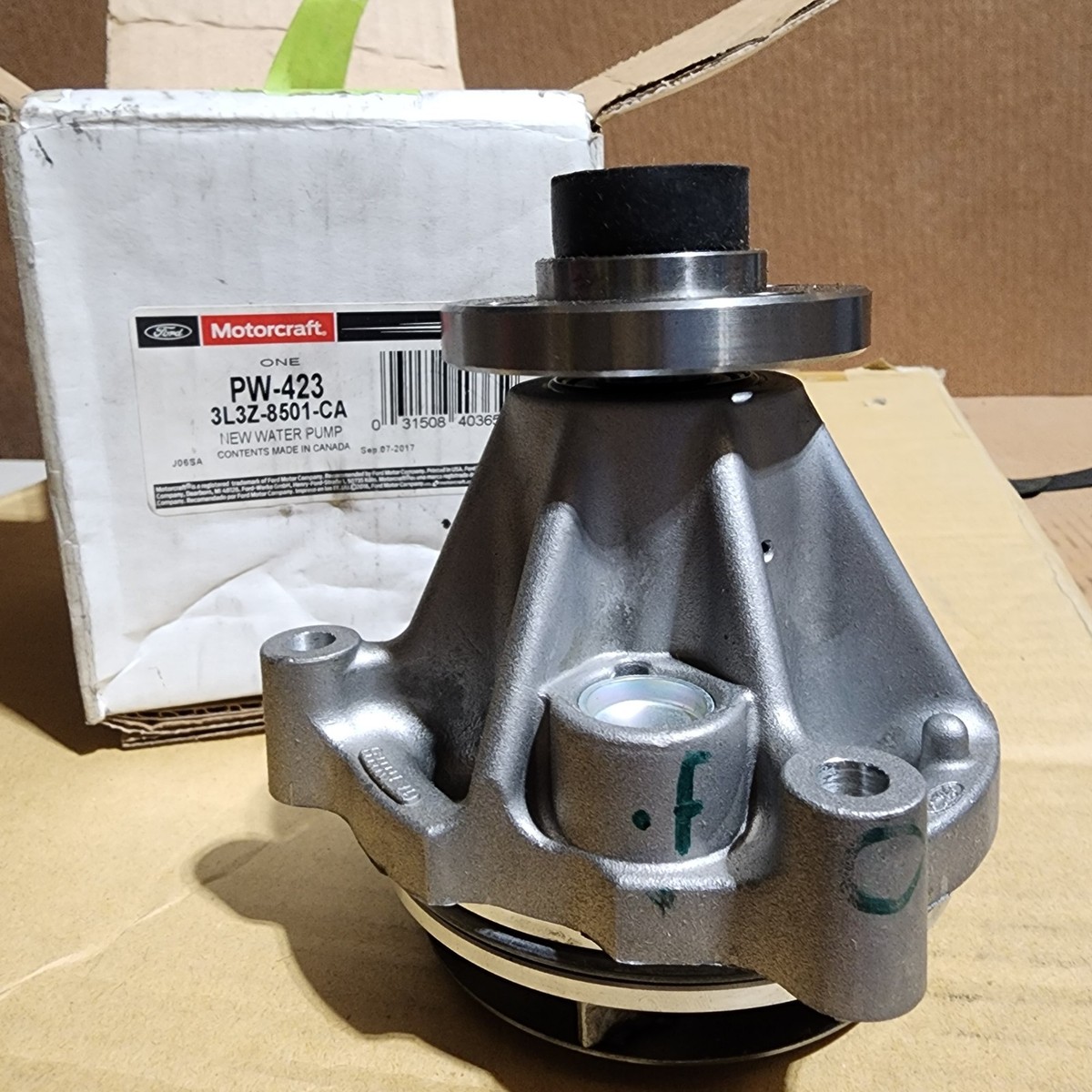 Engine Water Pump Motorcraft PW-423 - FORD 3L3Z-8501-CA | eBay