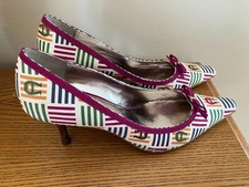 Etienne Aigner Multi Color pump heel Size 8M