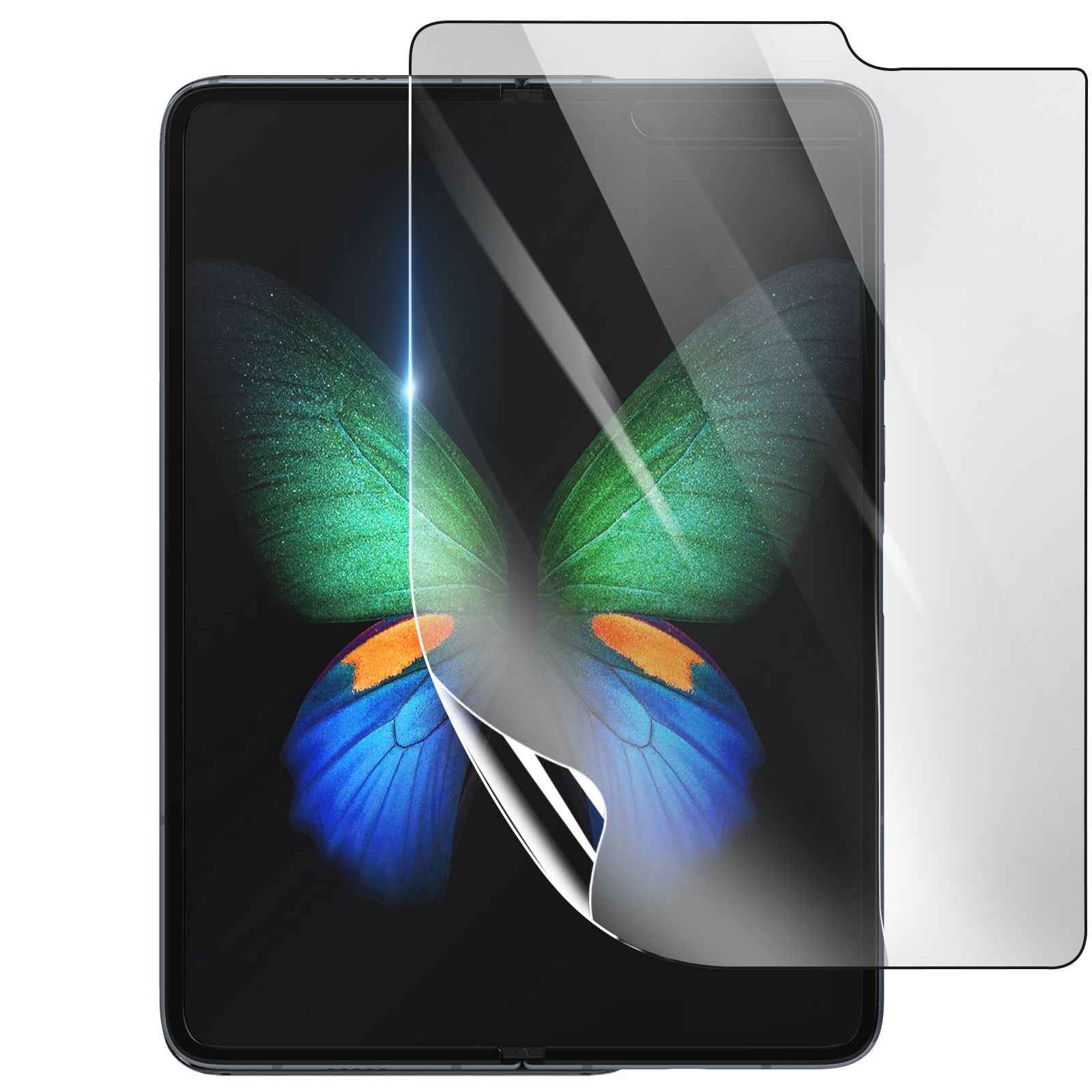 Film protection écran hydrogel Galaxy Fold transparent et antichoc flexible