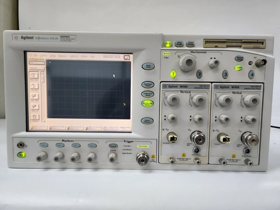 Agilent 86100A DCA, 86103A /86105A 2.8GHz/20GHz optical, 20GHz electrical module - Image 4 of 4