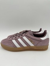 Image of Adidas Women's Gazelle Indoor Originals Size 5 Shadow Fig Gum |IH5483|