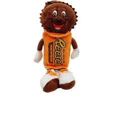 Reese's Plush Vintage 1994 Peanut Butter Cup Stuffed Petting Zoo 9 Inch