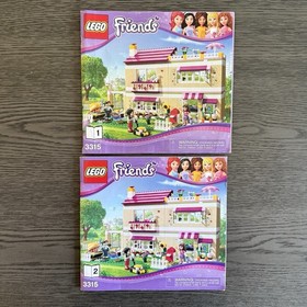 LEGO FRIENDS: Olivia's House (3315) Near Complete with Both Manuals Retired Set