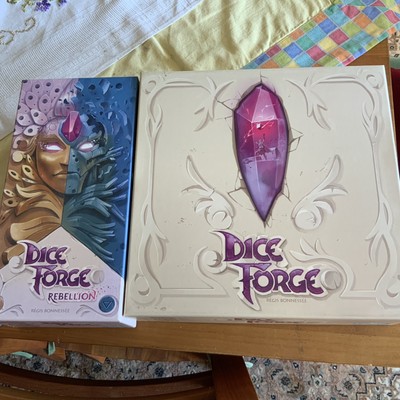  Dice Forge Spiel Brettspiel DEUTSCH +Erweiterung Rebellion