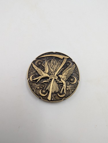 Geocaching trackable coin Setem challenge Geocoin
