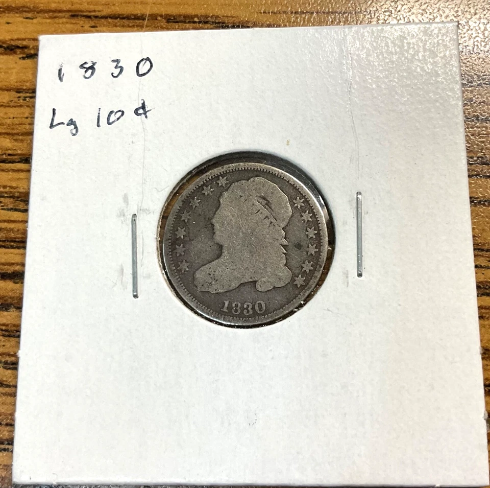 1830   Capped Bust Dime - Image 2 of 4