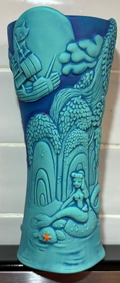 #ad #ad Disneyland 70th Anniversary Trader Sams Mermaid Lagoon Mug No box free Shipping $66.99