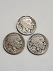 1920 , 1920 D , 1920 S Buffalo Nickel Coins / Full Dates Coin Set