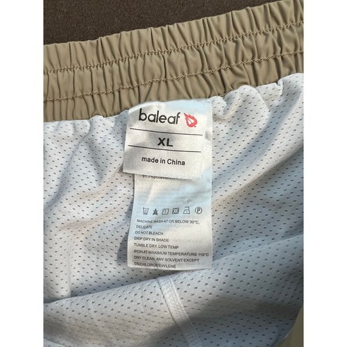 Baleaf Flyleaf UPF 50+ Quick Dry Cargo Skort Tan Women's Size XL - Picture 8 of 8