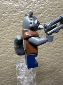 LEGO Rocket Raccoon Minifigure sh0384 Marvel Super Heroes Guardians Galaxy L45