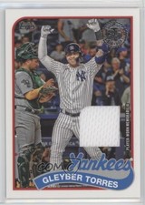 2024 Topps Series 1 1989 Topps Baseball Relics Gleyber Torres #89BR-GT 1nw5
