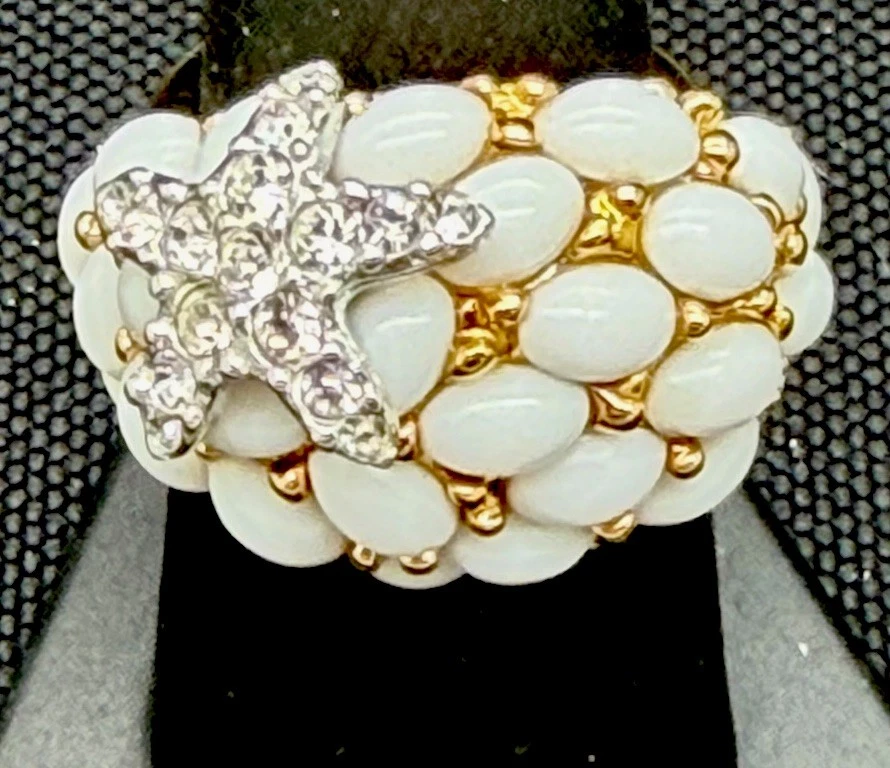 Kenneth Jay Lane Vintage & Antique Signed Fashion Rings for sale