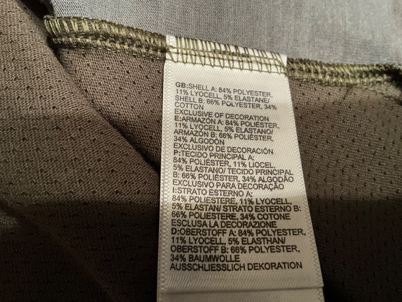 🌸 The North Face Cropped Ladies Camo Green Camouflage T-Shirt Tee  Size M 🌸 thumbnail 6