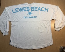 Lewes Beach Delaware Spirit Jersey NEW Long S...