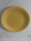 Vintage Yellow Fiesta Chop Platter 14 1/2 Inch Diameter Homer Laughlin