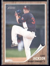 2011 Topps Heritage Minor League Edition - Luke Jackson #137 (RC)