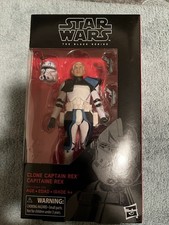 Star Wars Black Series 6     59 Clone Captain Rex New Sealed Free Shipping